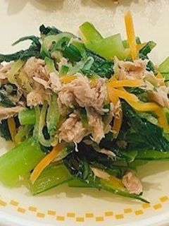 給食*こまツナサラダ-レシピのメイン写真