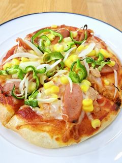 親子で楽しく簡単ピザ-レシピのメイン写真