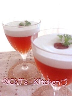 ★いちご紅茶ゼリー★-レシピのメイン写真