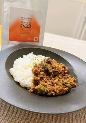 スパイスいぶきで作る絶品キーマカレー-レシピのメイン写真
