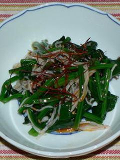 ほうれん草とカニかまの中華風お浸し-レシピのメイン写真