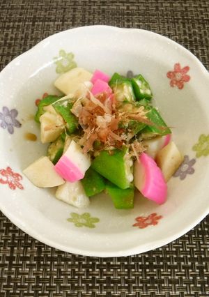 オクラのわさび醤油和え-レシピのメイン写真