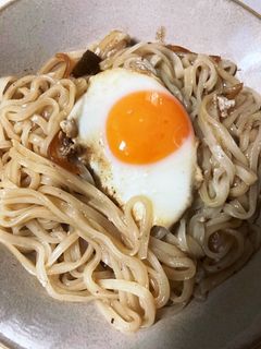 すき焼きの残り汁でうどん-レシピのメイン写真