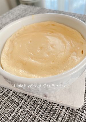 レンジで時短！　ヨーグルトケーキ-レシピのメイン写真