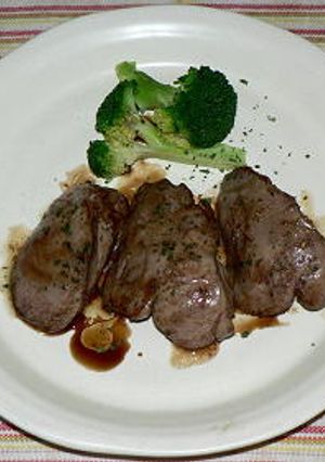 鶏レバーのソテー、バルサミコ酢風味-レシピのメイン写真