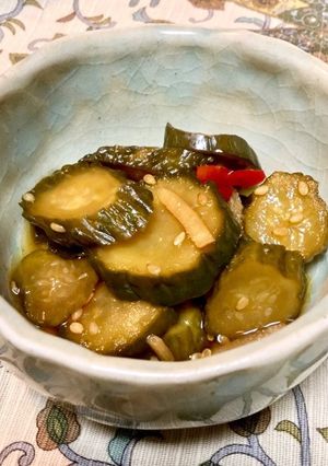きゅうりのキューちゃん漬け風-レシピのメイン写真