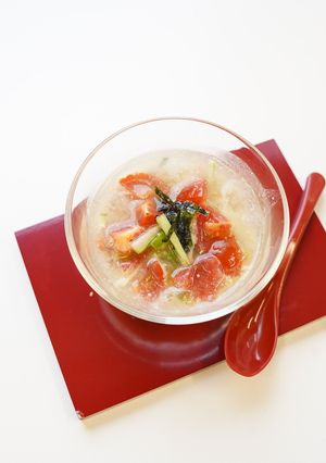 ココグルメ冷し茶づけ-レシピのメイン写真