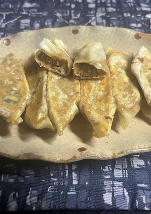 鯖缶餃子（味噌煮）-レシピのメイン写真