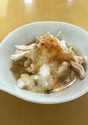 鶏むね肉のおろしつゆ-レシピのメイン写真