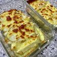 ジャガイモと玉ねぎのオーブンチーズ焼き