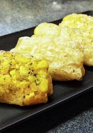 とろ～りコーンチーズのライスペーパー焼き-レシピのメイン写真