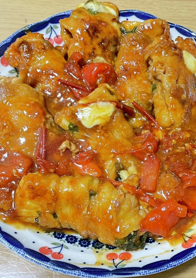 厚揚げ肉巻き-レシピのメイン写真