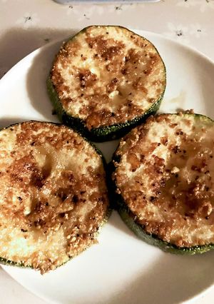 巨大ズッキーニの粉チーズ焼き-レシピのメイン写真