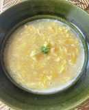とうもろこしと卵の中華風スープ