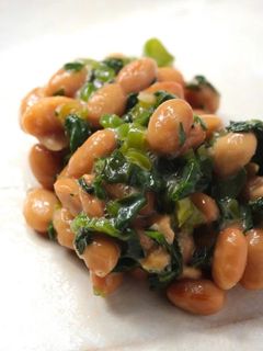 つるむらさきの 納豆和え-レシピのメイン写真