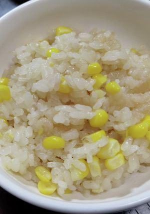 とうもろこしご飯(炊き込みご飯)2024-レシピのメイン写真
