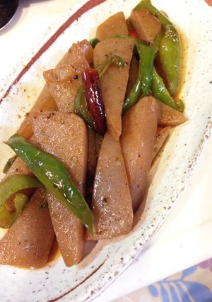 ピリ辛コンニャク炒め-レシピのメイン写真