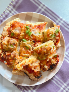 米粉ホットケーキミックスでピザ-レシピのメイン写真