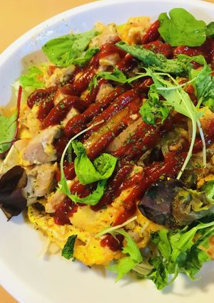 具沢山すぎ●鶏肉＆根菜スペイン風オムレ2-レシピのメイン写真