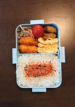 中学生女子弁当2024/07/03-レシピのメイン写真
