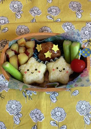 幼稚園年長　お星様お弁当-レシピのメイン写真