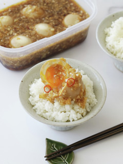 SNSで話題!麻薬卵(韓国風味付け卵)-レシピのメイン写真