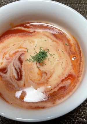 トマトの冷製スープ-レシピのメイン写真