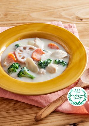 根菜ミックス入りホワイトシチュー-レシピのメイン写真