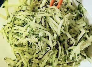 爆うまキュウリ大量消費！梅昆布ゴマ-レシピのメイン写真