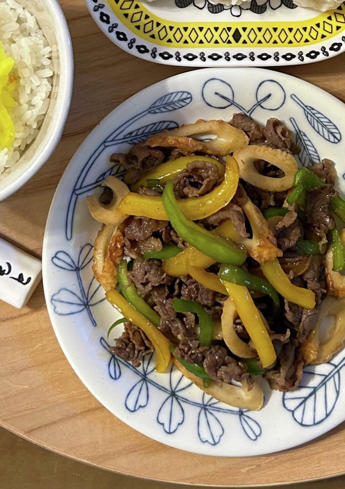 牛肉とちくわとピーマンの甘辛煮-レシピのメイン写真