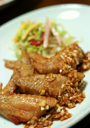 えっ?砂糖〆?鶏手羽の素揚げ。-レシピのメイン写真