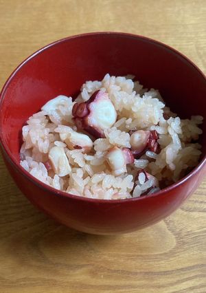 1人分のたこめし-レシピのメイン写真