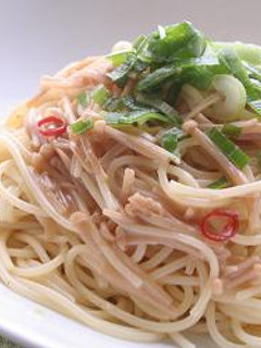 簡単☆なめたけパスタ-レシピのメイン写真