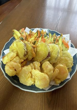 人参とズッキーニ.の天ぷら他-レシピのメイン写真