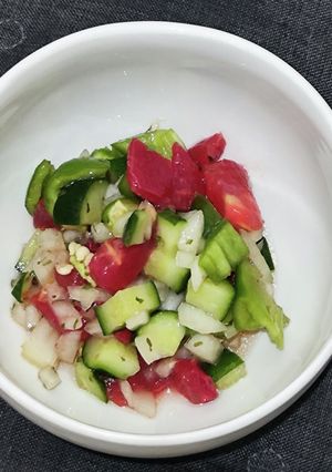 夏サラダ　トルコ料理チョバンサラタス-レシピのメイン写真