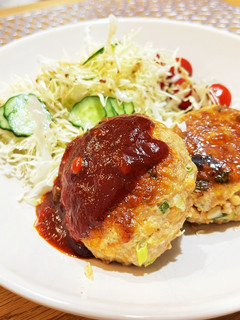 シンプルな大豆ハンバーグ-レシピのメイン写真