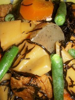 筍と厚揚げ入りひじき煮(高血圧)-レシピのメイン写真