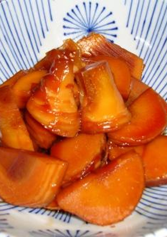 【たけのこの甘辛煮】　砂糖と醤油だけ-レシピのメイン写真