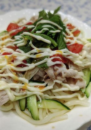 ☆超簡単☆サラダうどん☆-レシピのメイン写真