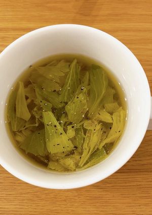 セロリの葉スープ-レシピのメイン写真