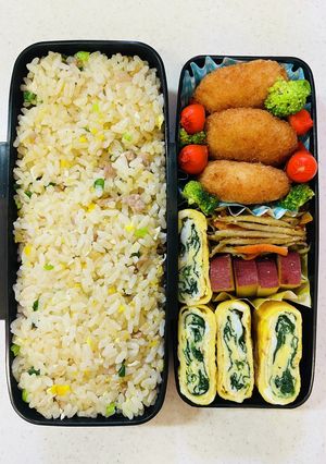中学生弁当2024.7.3-レシピのメイン写真