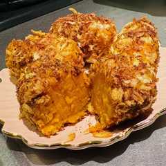 รูปของ 揚げない！！かぼちゃのコロッケ