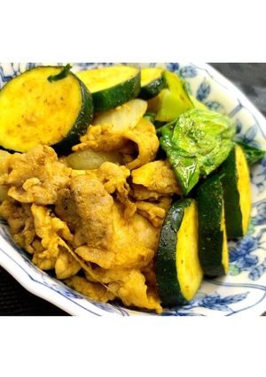豚肉とチンゲン菜のカレー炒め★動画あり★-レシピのメイン写真