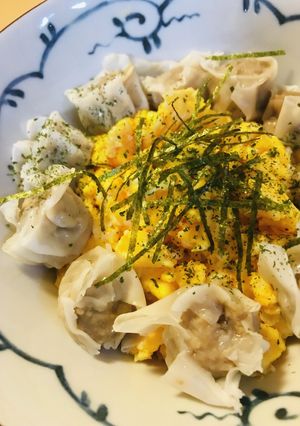 レトルト●焼売＆玉子チャーハン丼-レシピのメイン写真
