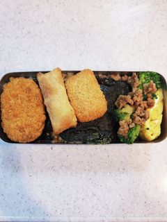 高校生弁当覚え書き333のり弁-レシピのメイン写真