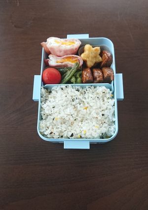 中学生女子弁当2024/07/04-レシピのメイン写真