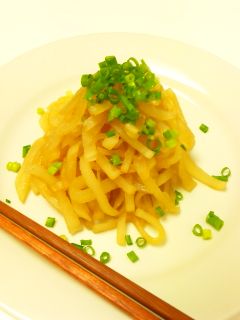 ひきないり(大根だけ!の炒め煮)-レシピのメイン写真