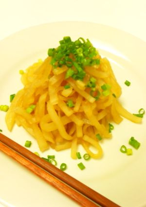 ひきないり(大根だけ!の炒め煮)-レシピのメイン写真
