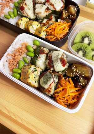 20240704娘ちゃん息子っちのお弁当-レシピのメイン写真