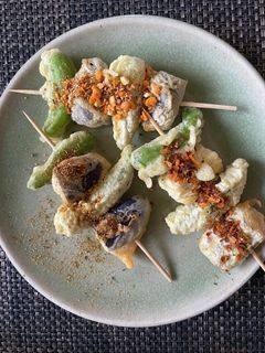 夏野菜スパイシー串天ぷら-レシピのメイン写真